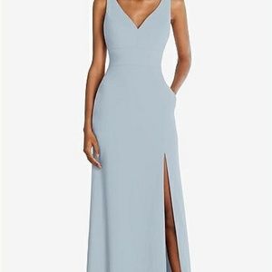 Dressy Mist Bridesmaids Dress